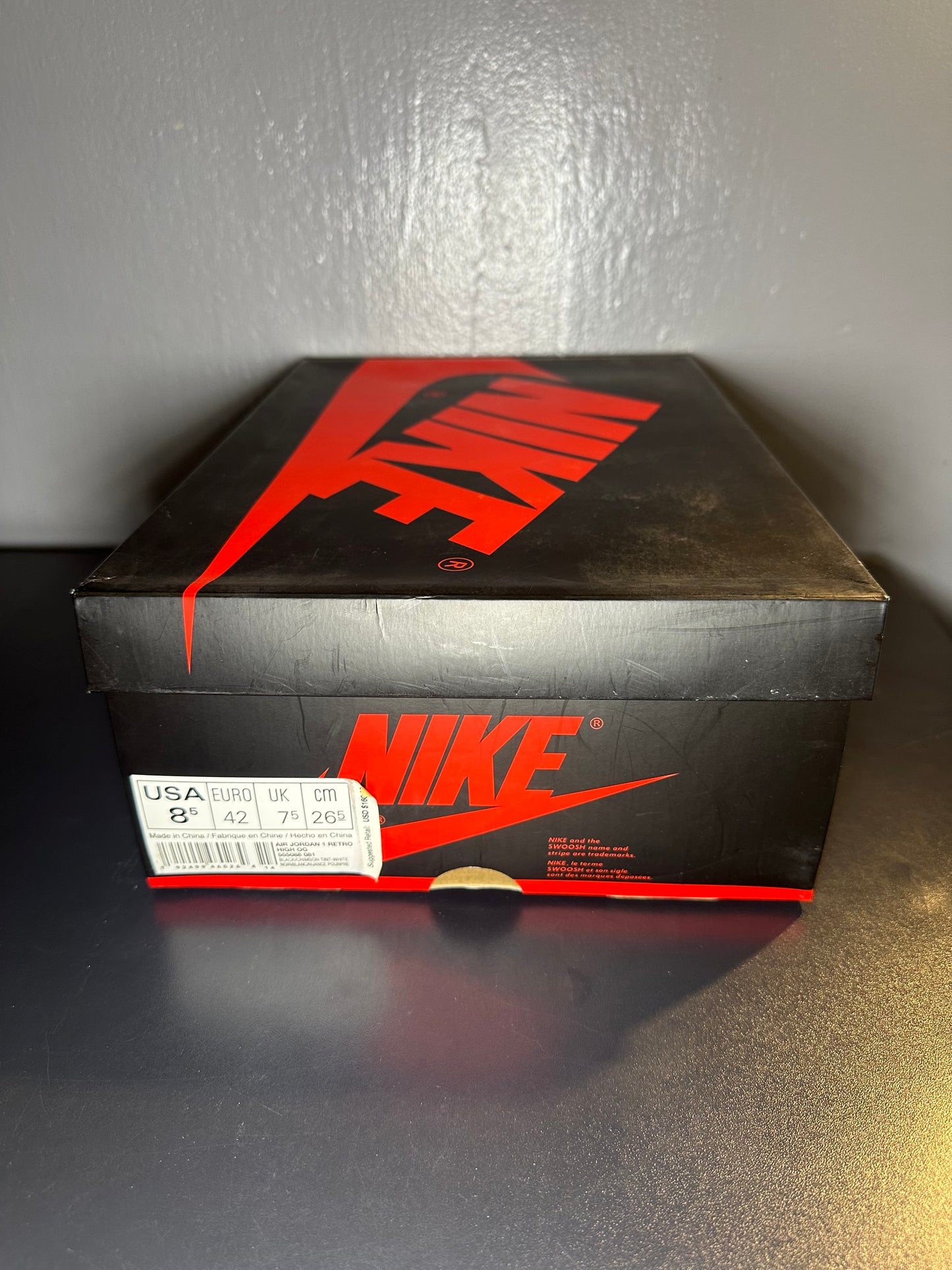 Jordan 1 Retro High “Crimson Tint”