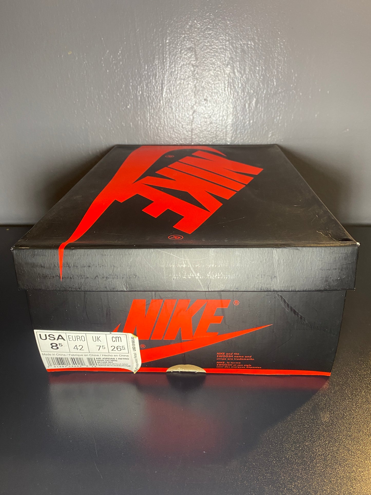 Jordan 1 Retro High NRG “Gold Toe”