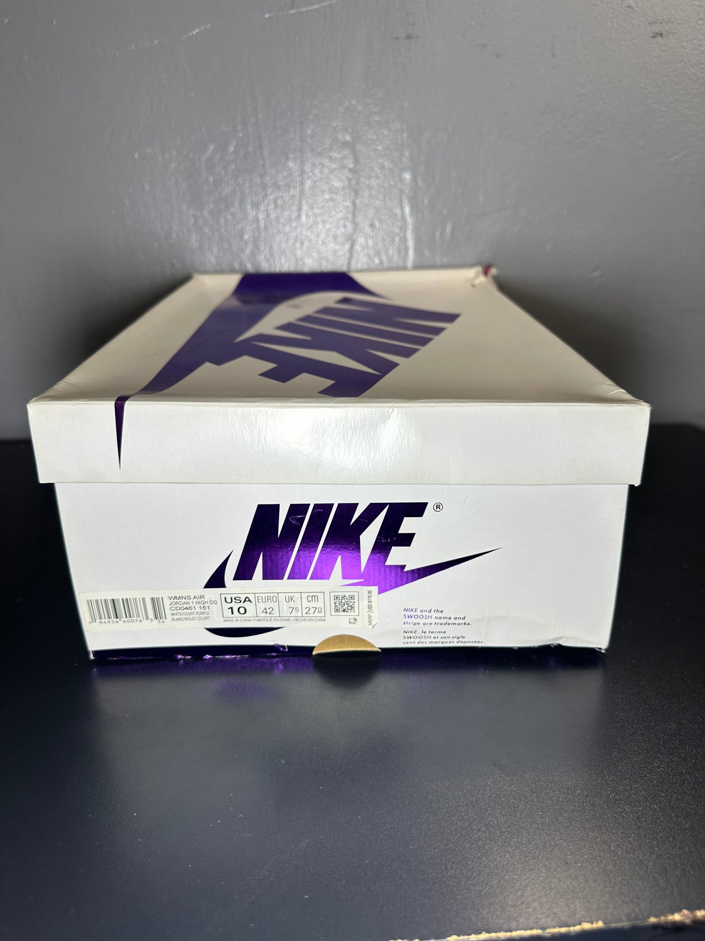Jordan 1 Retro High “Court Purple” Women