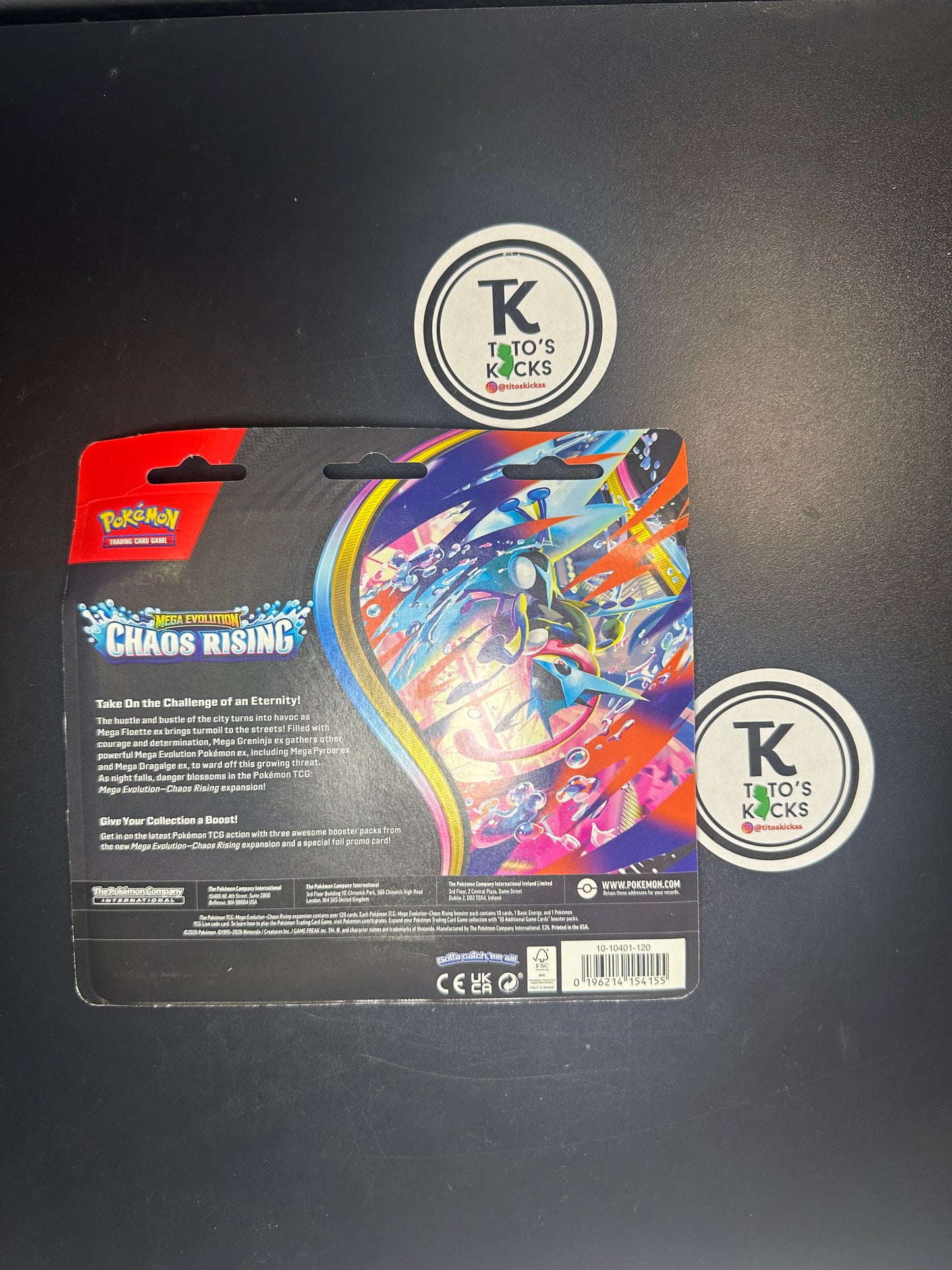 Pokemon Mega Evolution Chaos Rising - Charmeleon Sealed 3-Pack Booster Blister