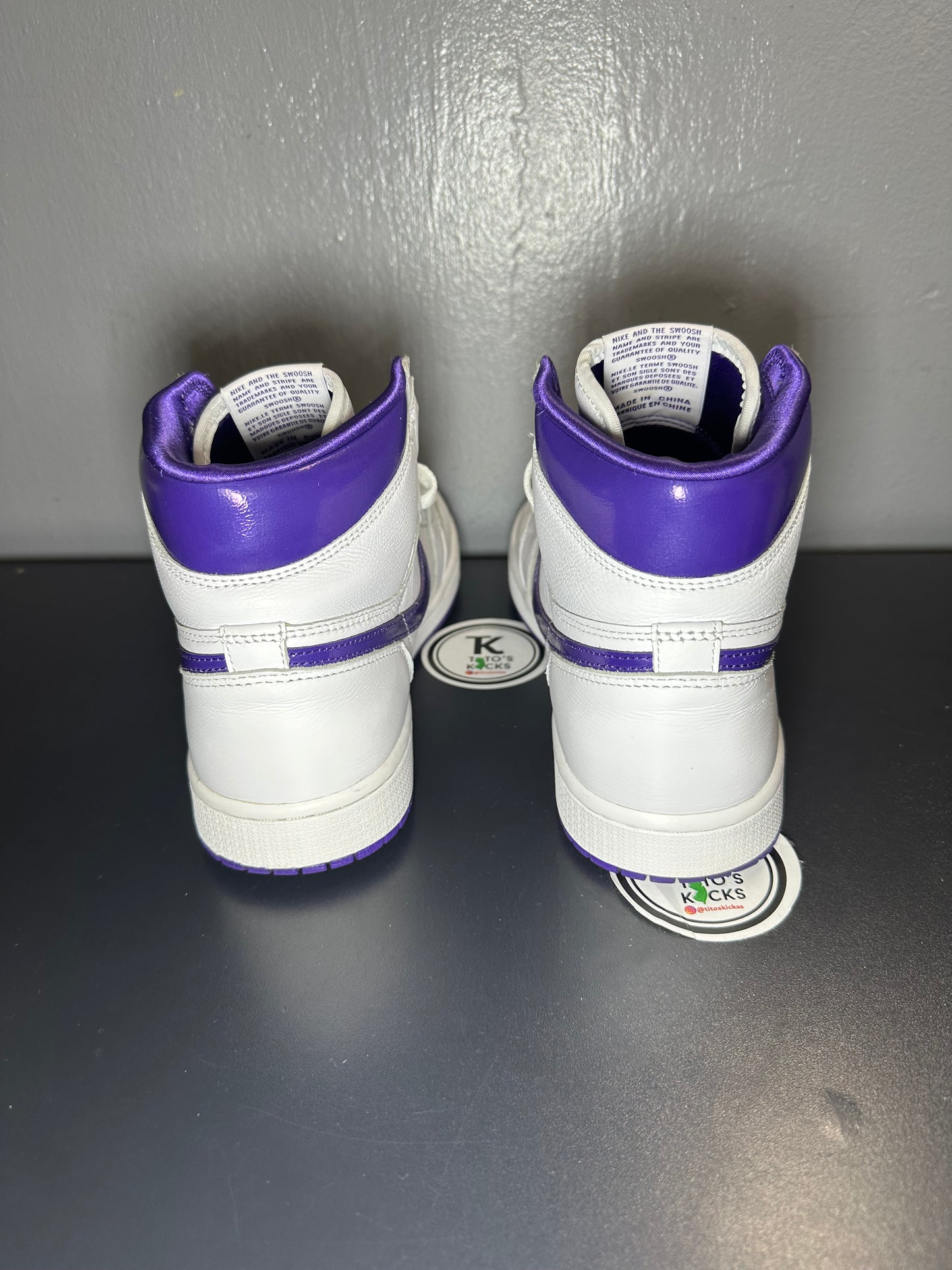Jordan 1 Retro High “Court Purple” Women