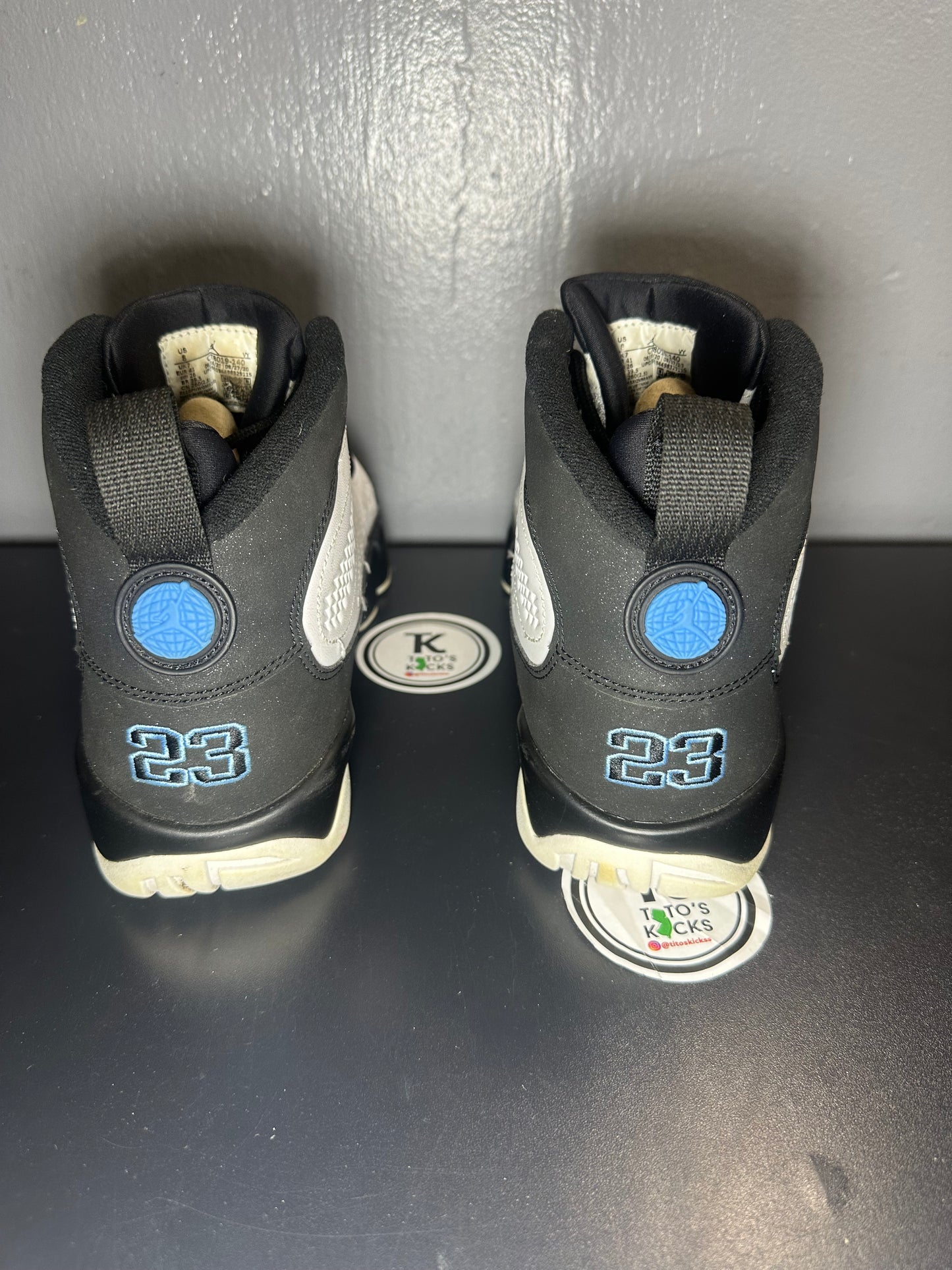 Jordan 9 Retro “University Blue”