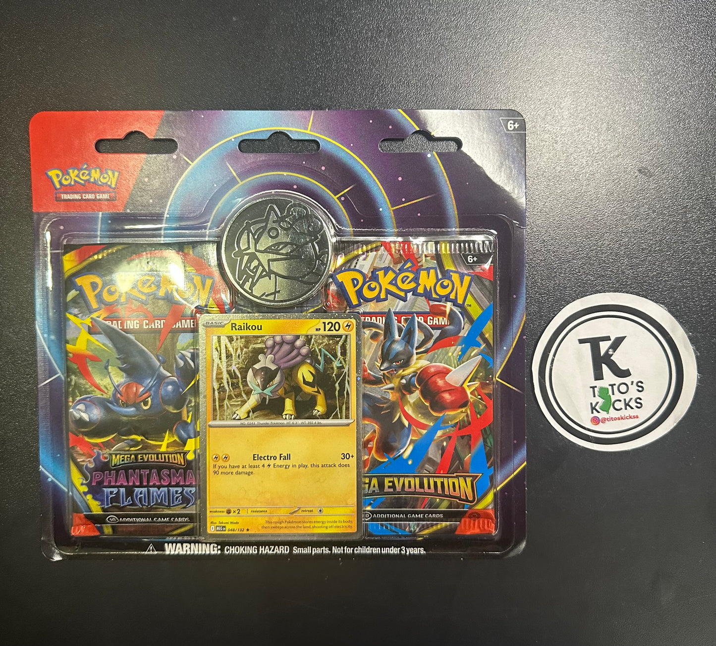 Pokemon TCG 2 Pack w/ Raikou