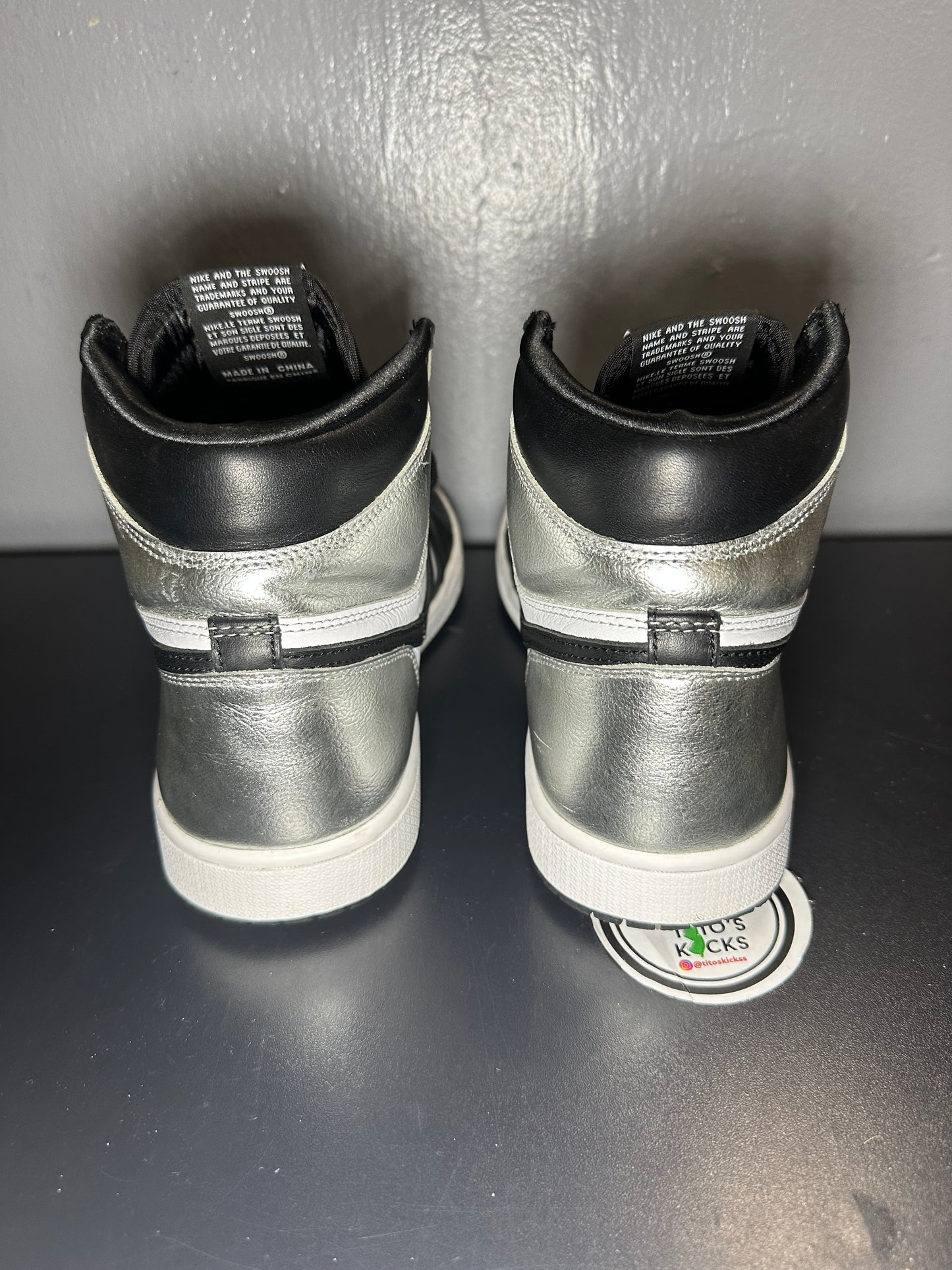 Jordan 1 Retro High “Silver Toe”