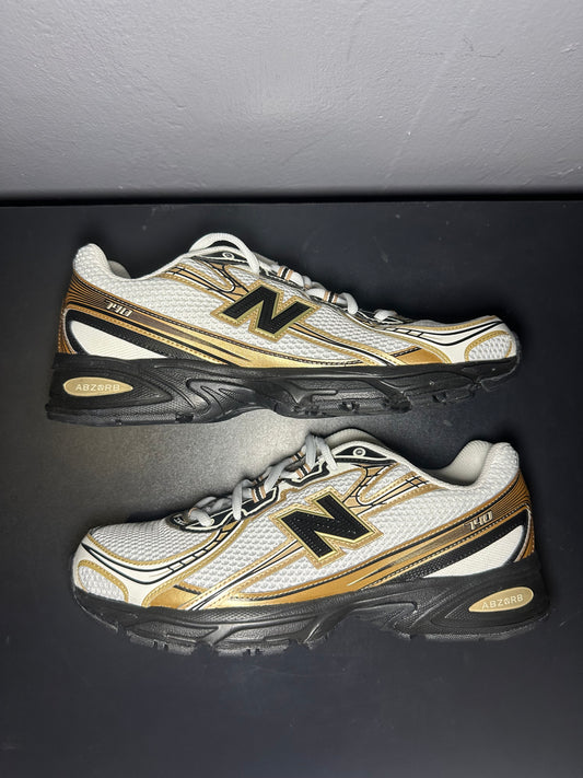 New Balance 740 White Gold Black