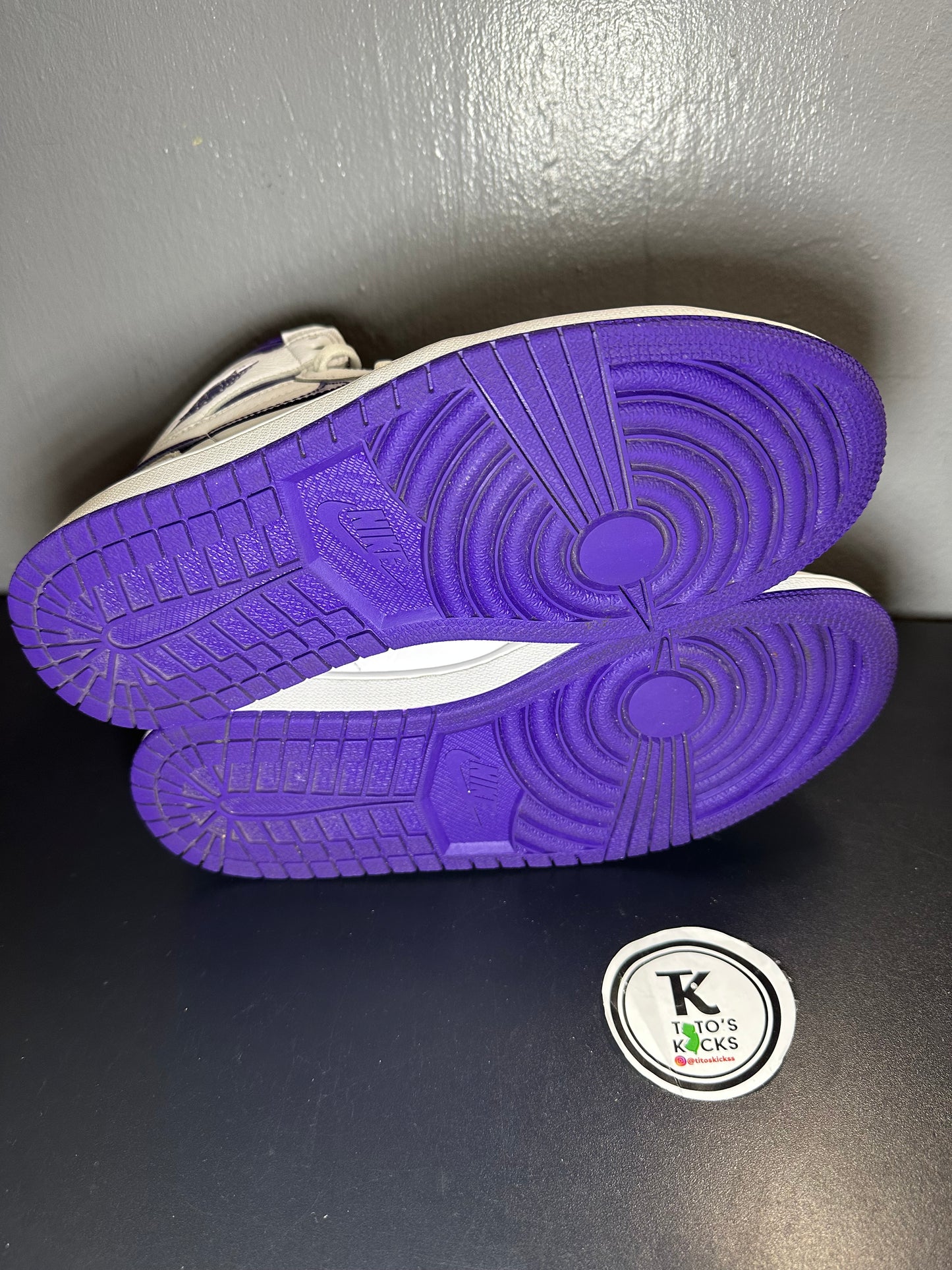 Jordan 1 Retro High “Court Purple” Women