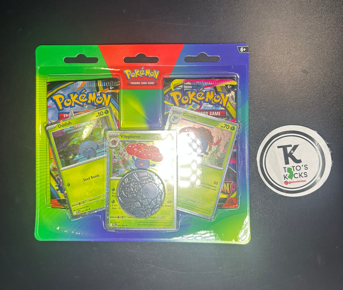 Pokemon TCG 2-Pack w/ Oddish Gloom Vileplume