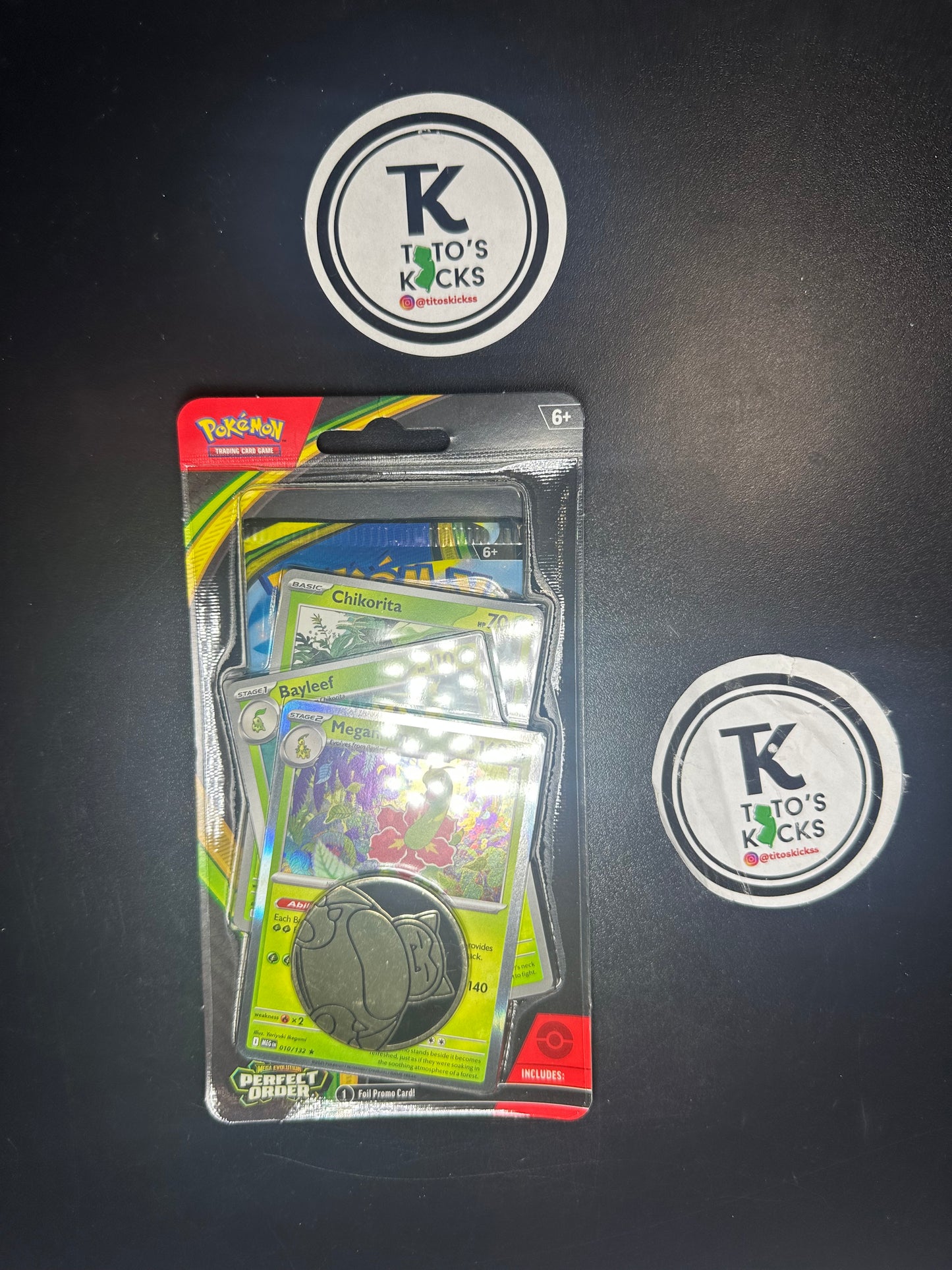 Pokemon Perfect Order Meganium Promo Pack