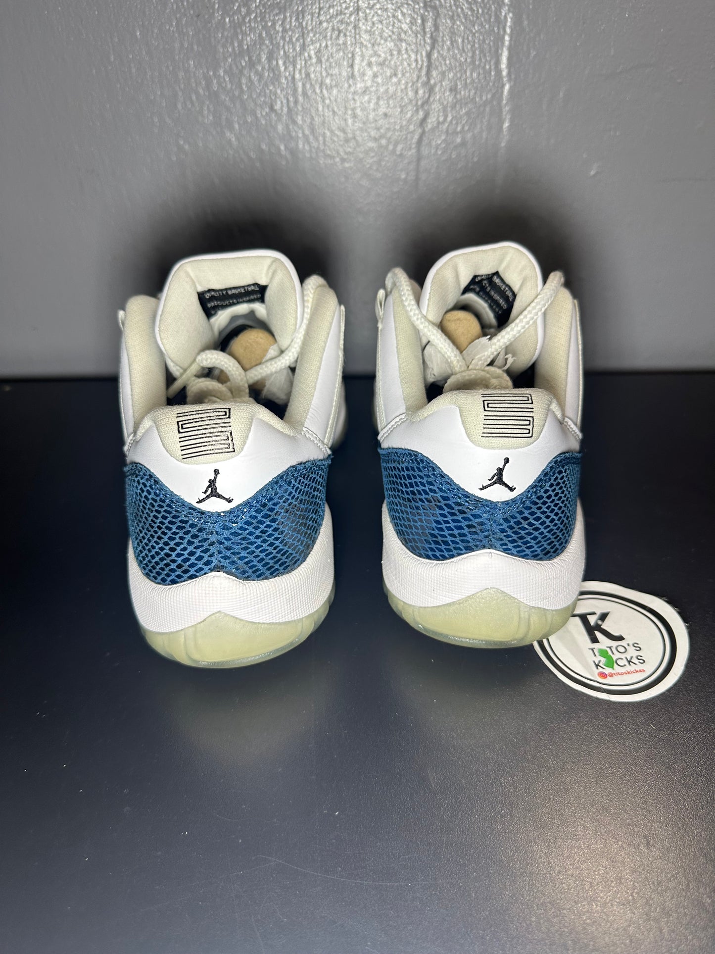 Jordan 11 Retro Low “Snake Navy”