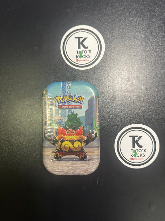 Pokémon TCG Lumiose City Mini Tin (Emboar & Inkay)