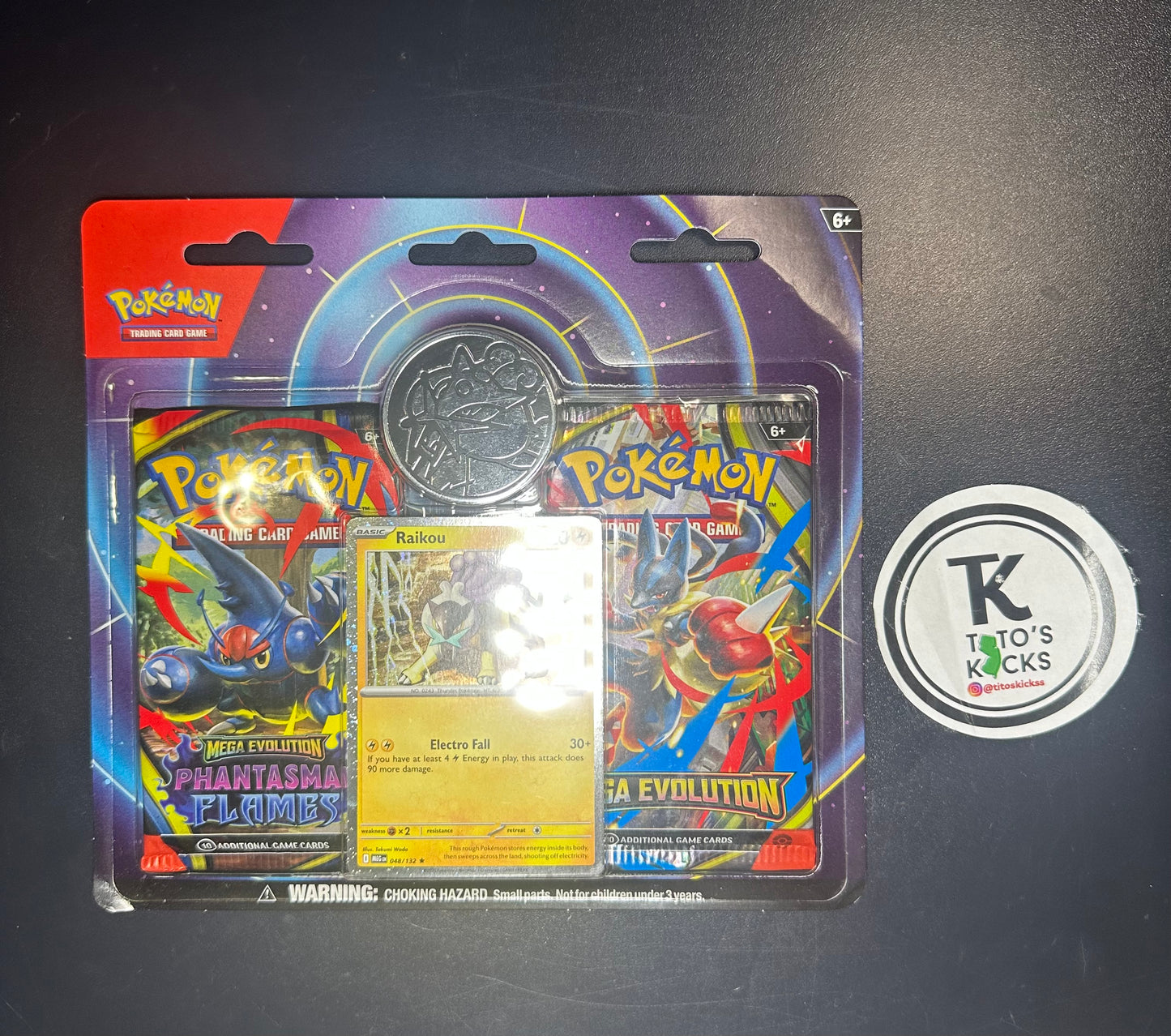 Pokemon TCG 2 Pack w/ Raikou