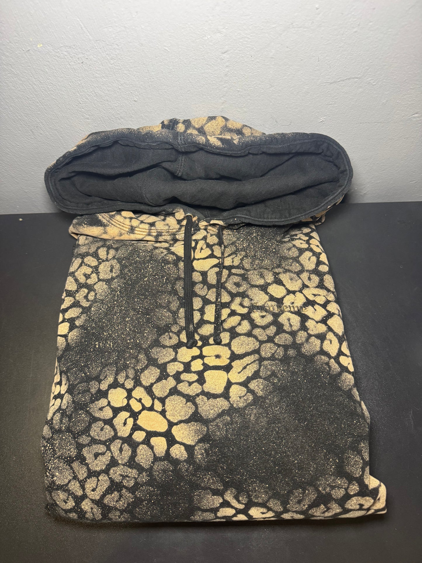 Supreme Bleached Leopard Hooded Sweatshirt