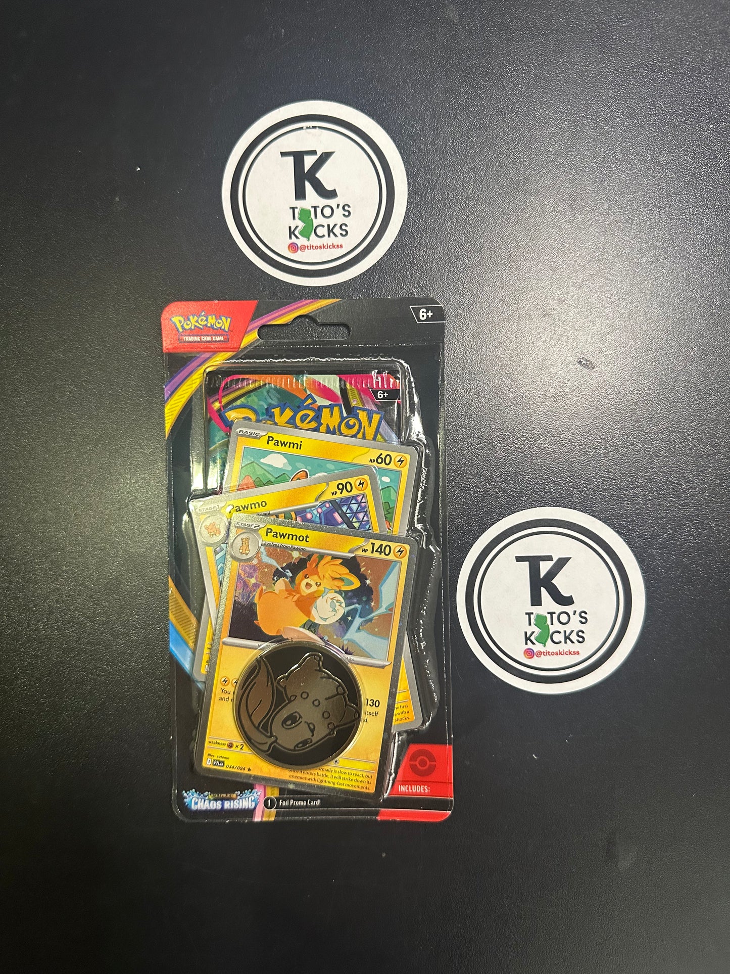 Pokemon TCG: Chaos Rising Premium Blister Pack (Pawmot)